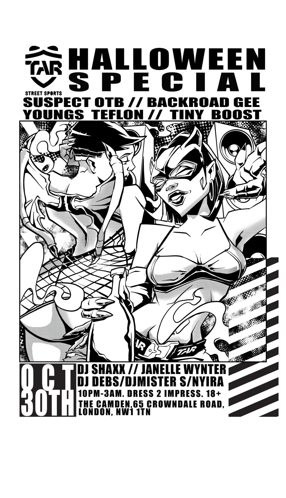 TAR Halloween Special – 30th October 2025 | The Camden, London