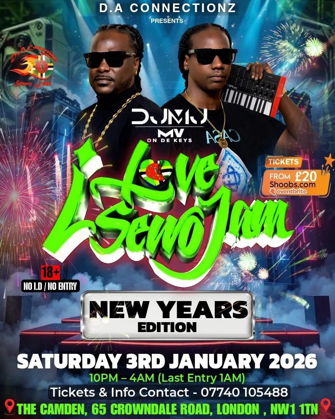 D.A CONNECTIONZ PROUDLY PRESENTS: I LOVE SEWO JAM 2026🥁