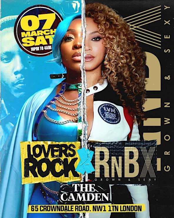 Lovers Rock meets RnBX - The Camden, London