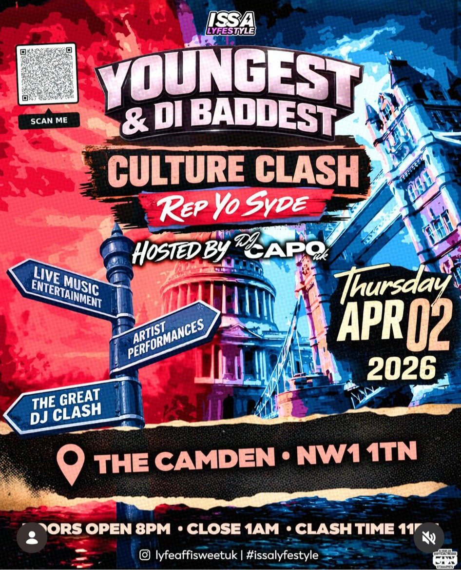 Youngest & Di Baddest: Culture Clash – Rep Yo Syde