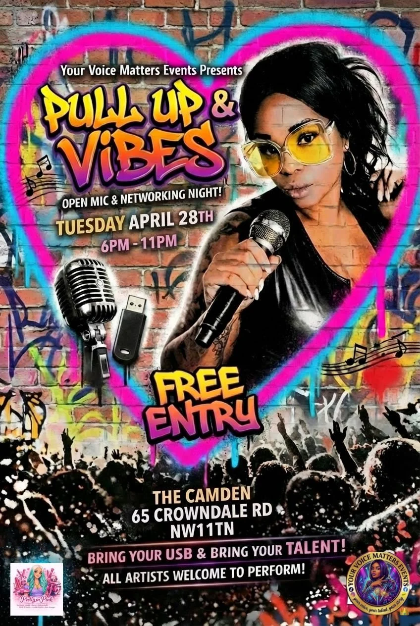 Pull Up &amp; Vibes – Open Mic &amp; Networking Night | Free Entry at The Camden