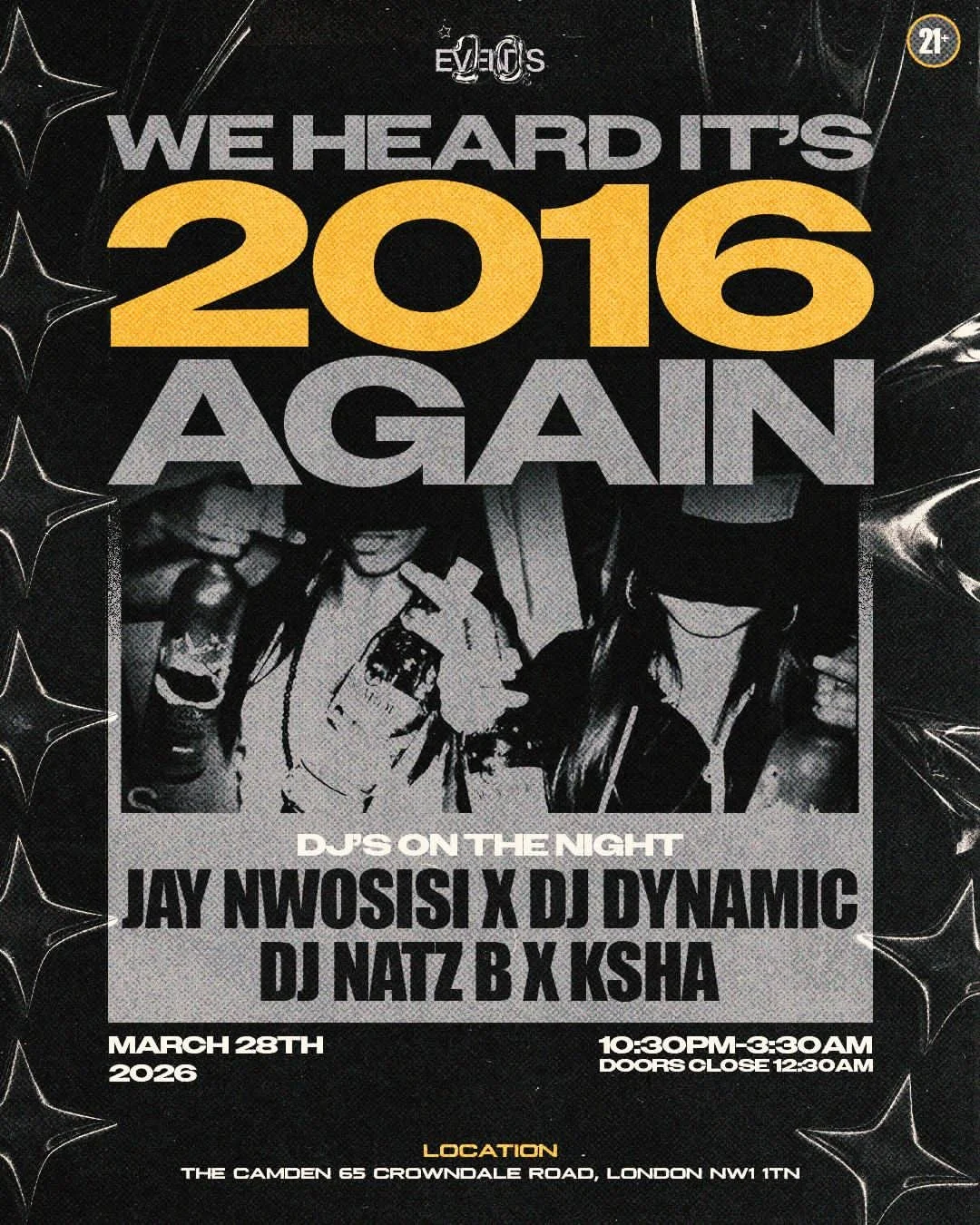 We Heard It's 2016 Again | Throwback Party | The Camden London