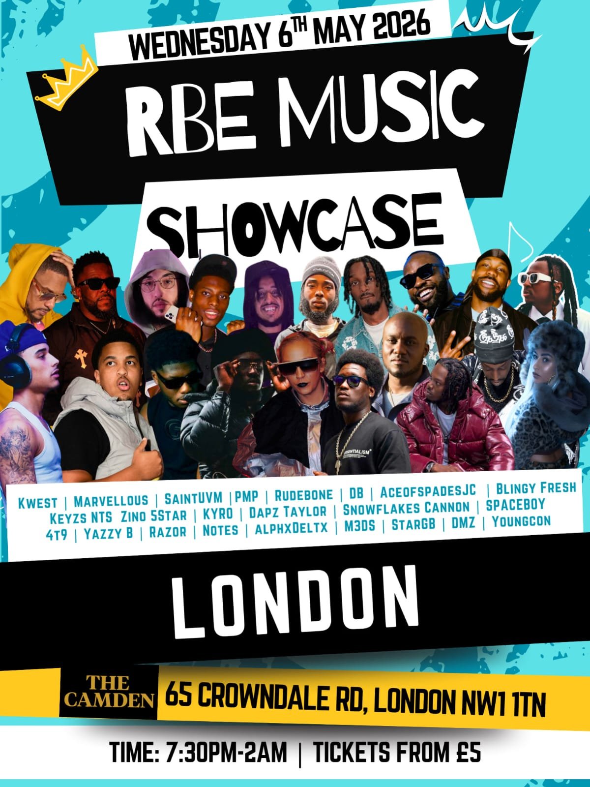 RBE Music Showcase London