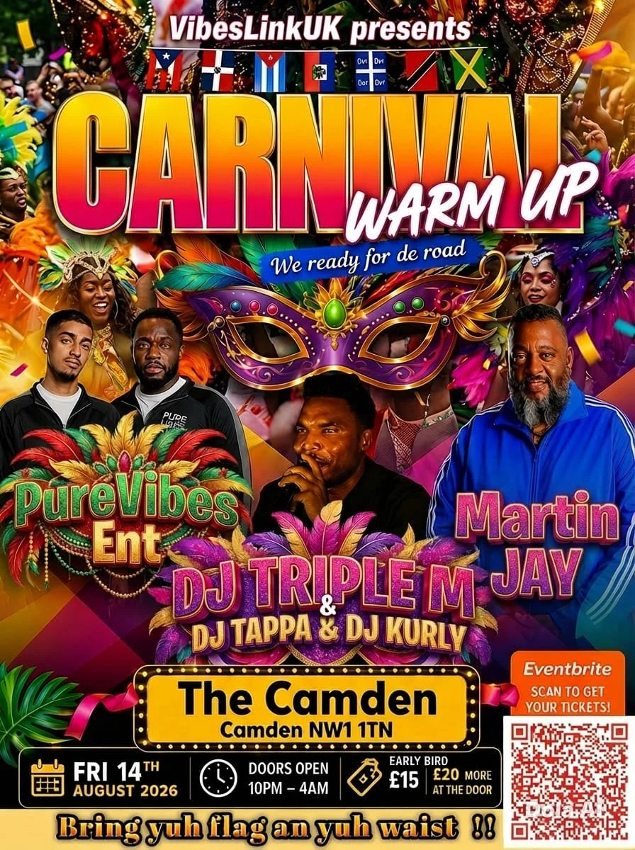 Carnival Warm Up London 2026