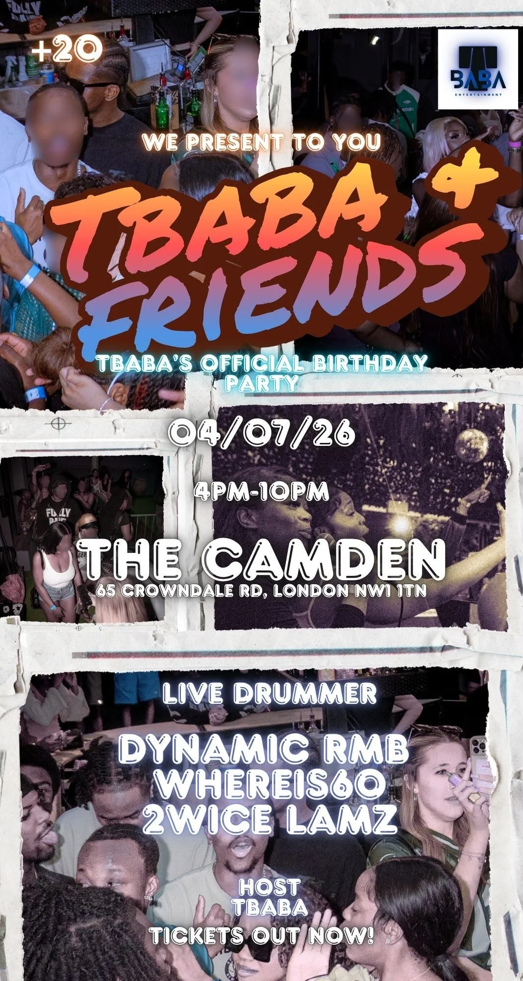TBABA + FRIENDS – TBABA'S OFFICIAL BIRTHDAY PARTY
