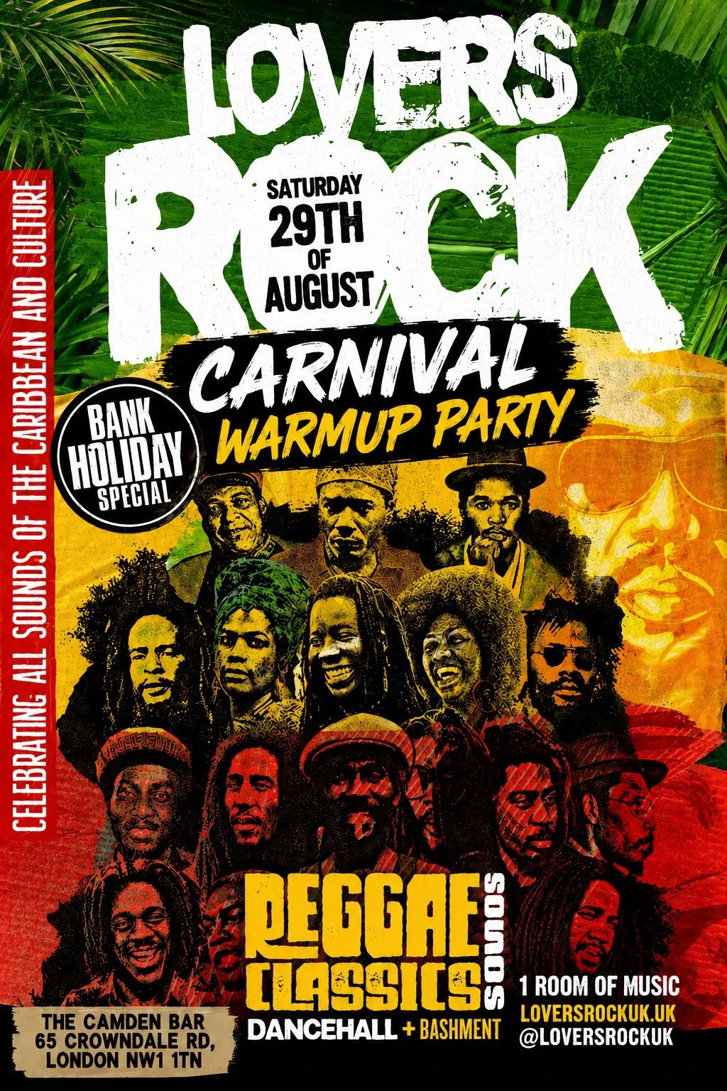 Lovers Rock Carnival Warm Up Party