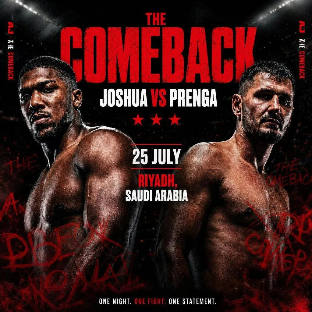 Joshua vs Prenga Watch Along | Free Entry at The Camden