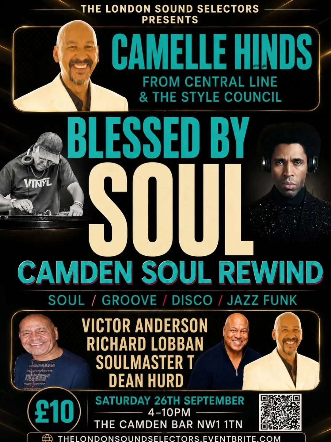 Camden Soul Rewind: Blessed By Soul with Camelle Hinds