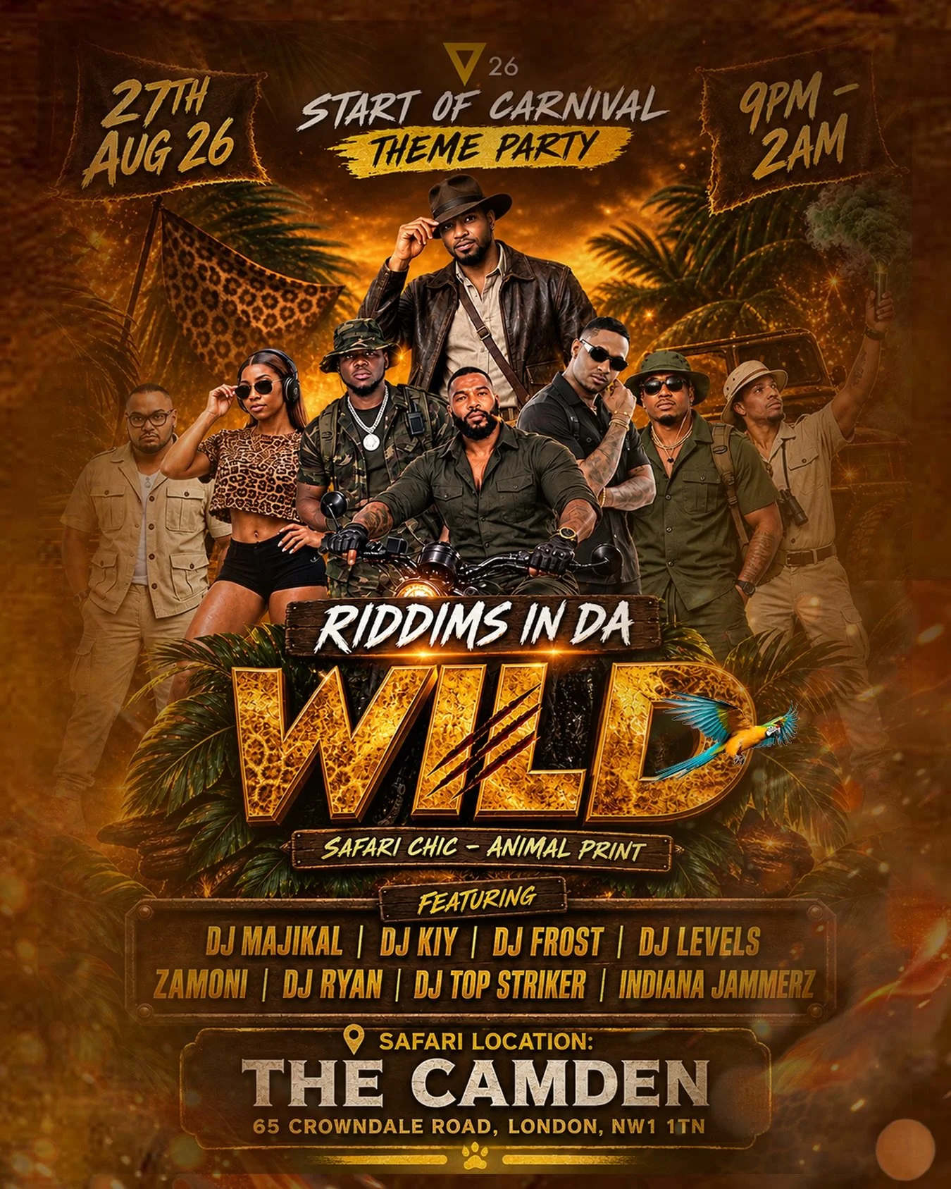 RIDDIMS IN DA WILD | Safari Chic – Animal Print