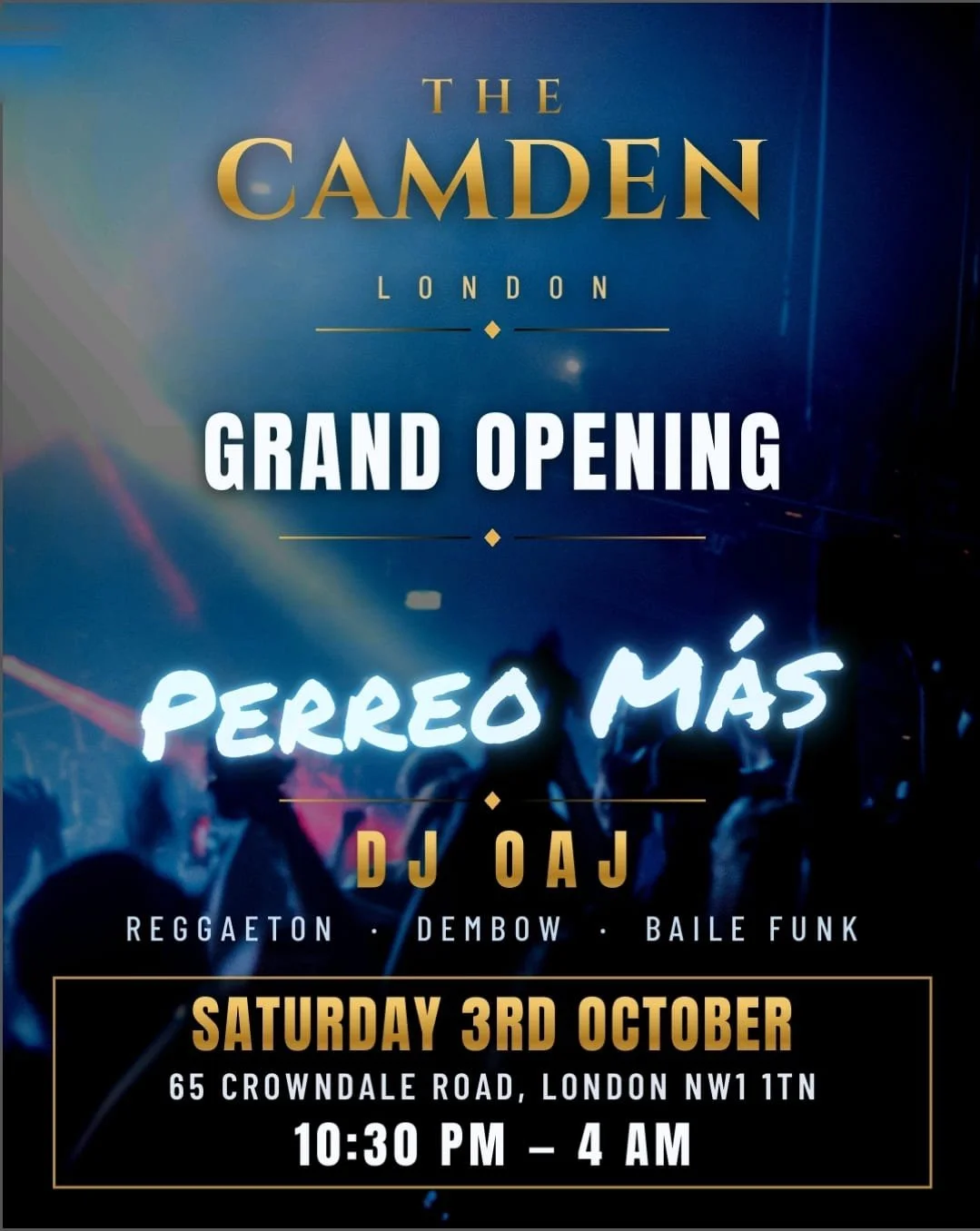 Perreo Más Grand Opening | Reggaeton, Dembow & Baile Funk at The Camden London