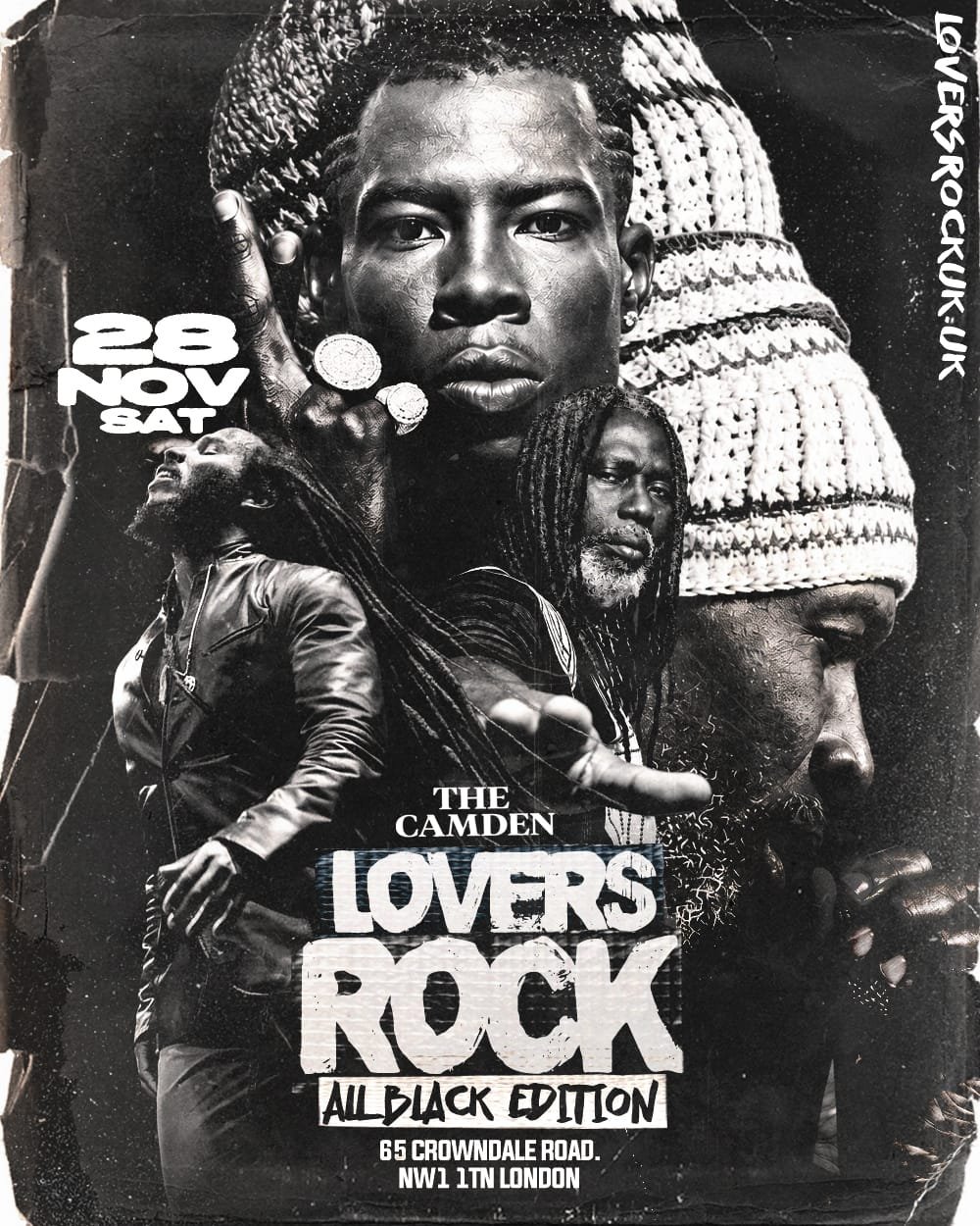 Lovers Rock (Reggae Classics and Dancehall) - London (ALL BLACK ATTIRE)