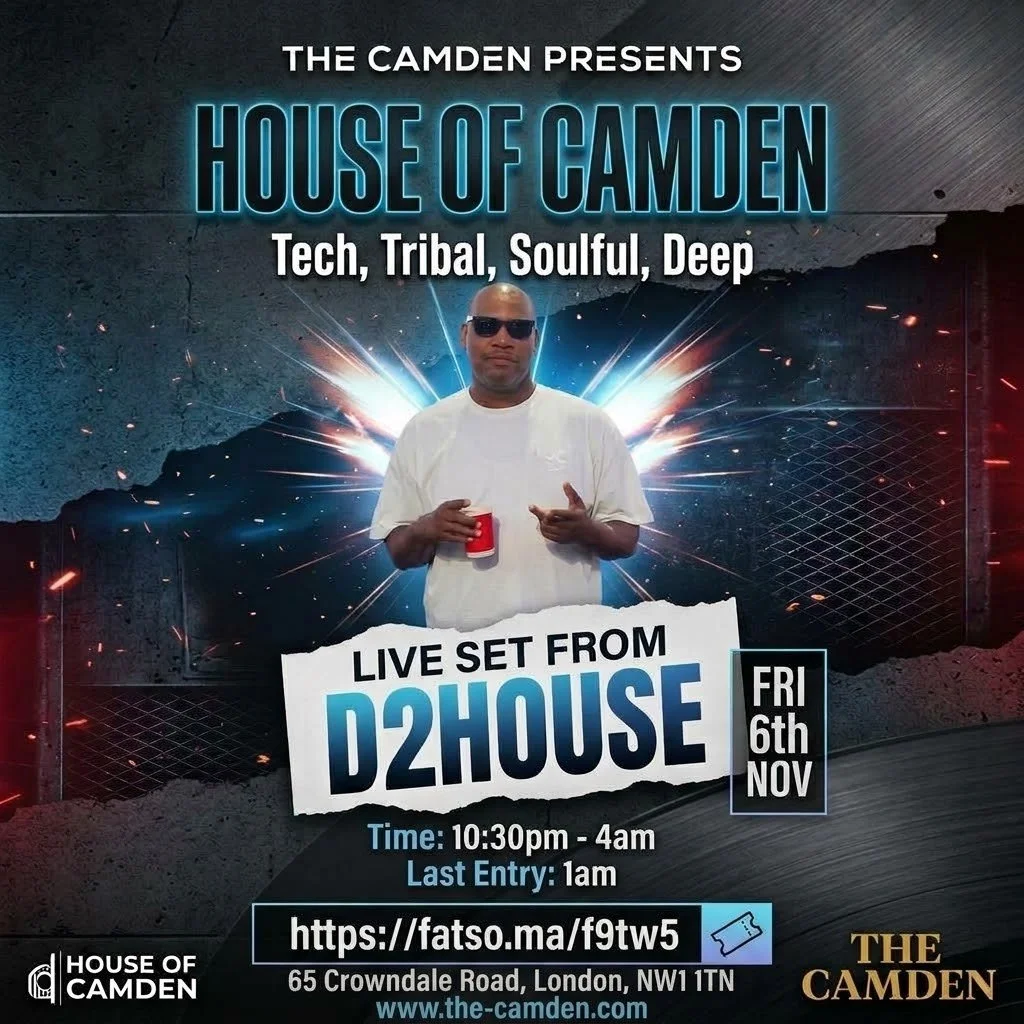 House of Camden | Tech, Tribal, Soulful & Deep House Night London