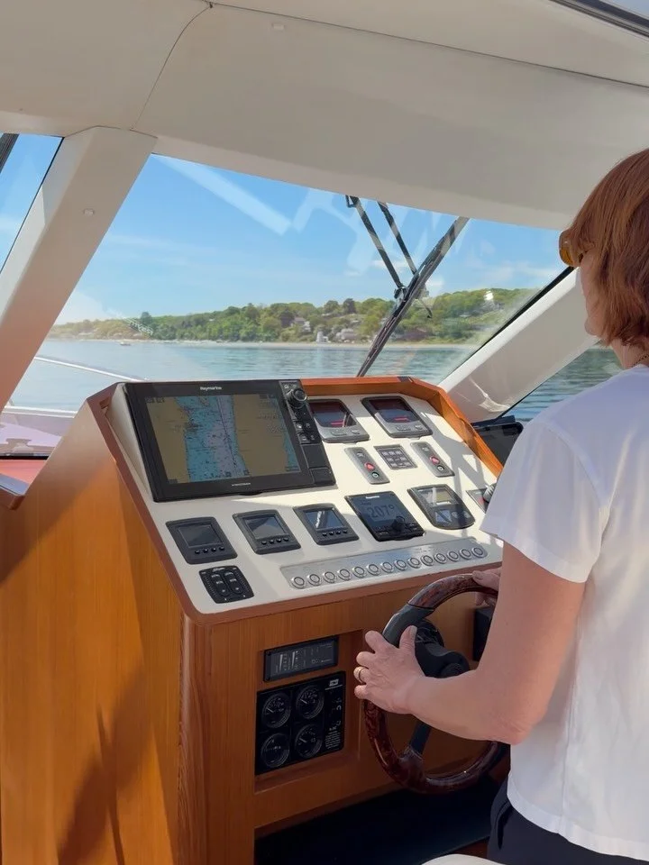Had a great delivery/training run today from Bristol, RI to Deep River, CT. The boat is a New Zealand built vessel called a Hylass 44&rsquo;.
What a nice boat. Super clean, ran beautiful and we had 8 full hours to train in open water, calm bays and a