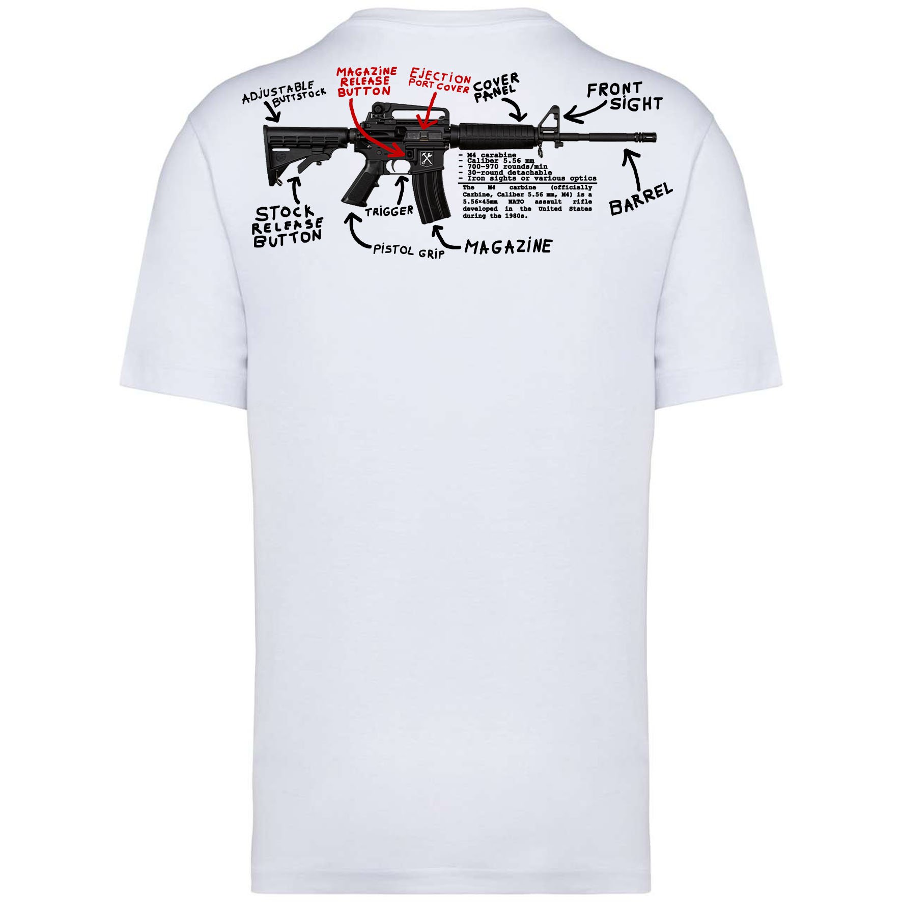 White, oversized Serban t-shirt perfect for everyday use, streetwear, casual wear, or skateboarding. Made out of 100% cotton with a modern, abstract, simple graphic