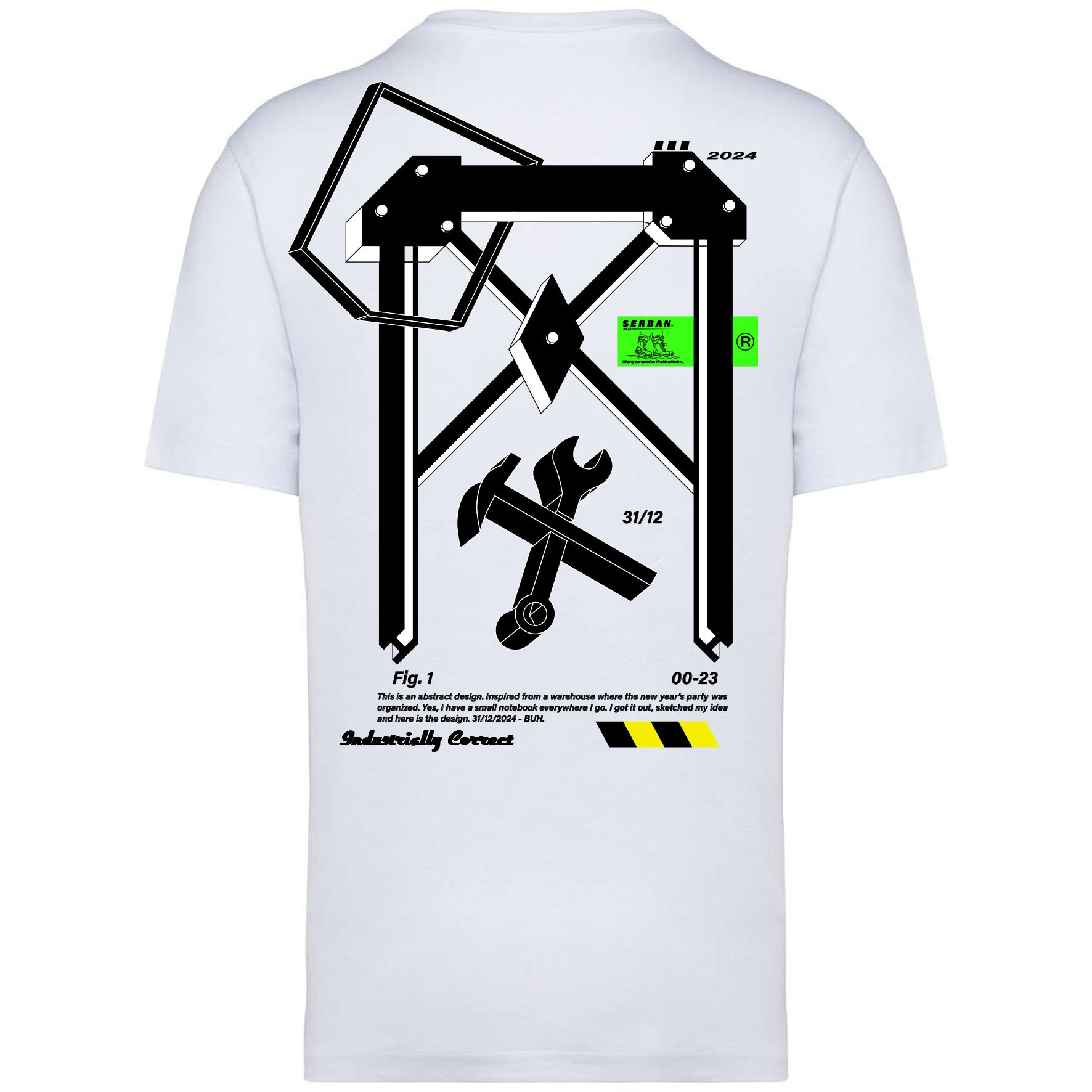 FTM - INDUSTRIALLY CORRECT - Oversized - T-shirt