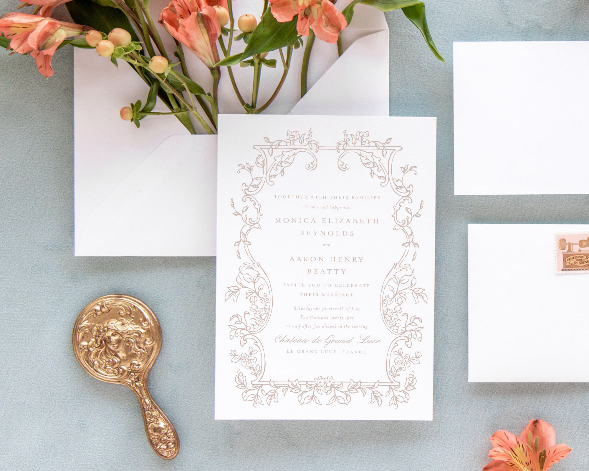 Chateau Invitation Frame