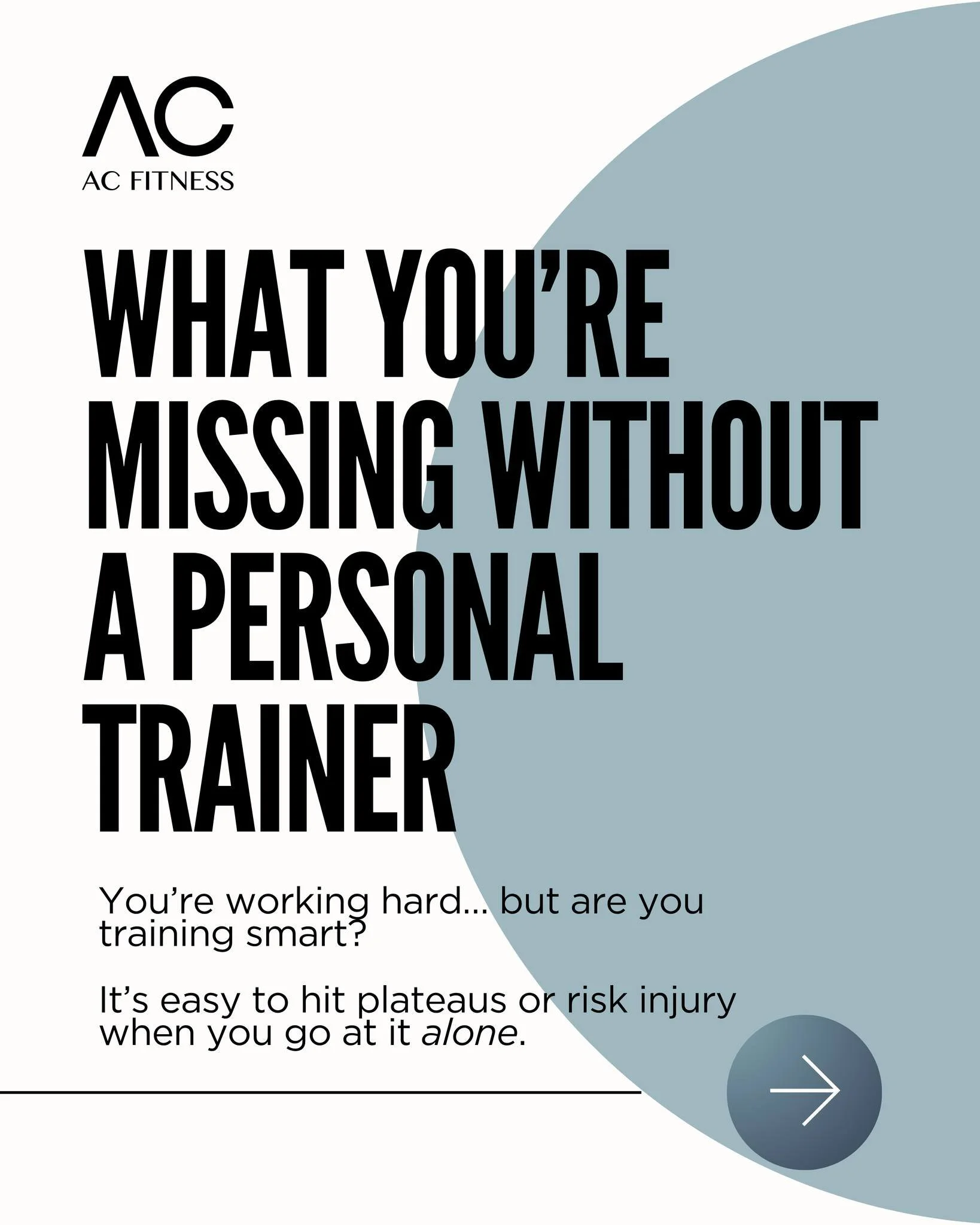 You don&rsquo;t need more workouts.
You need the right guidance, the right plan, and the right coach.

Personal training helps you move with purpose, stay consistent, and see results that actually last.

Train smart. Move better. Every session with A