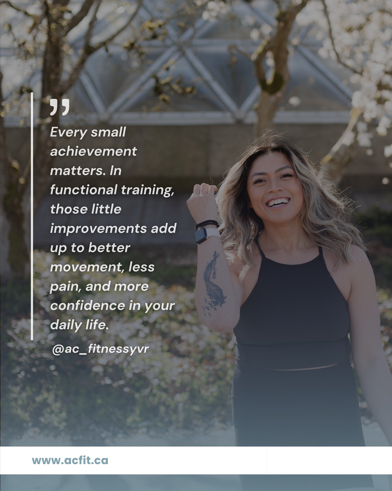 Progress happens one intentional step at a time.

If you&rsquo;re ready to move with more strength and confidence, DM AC Fitness or comment &ldquo;READY&rdquo; to begin.