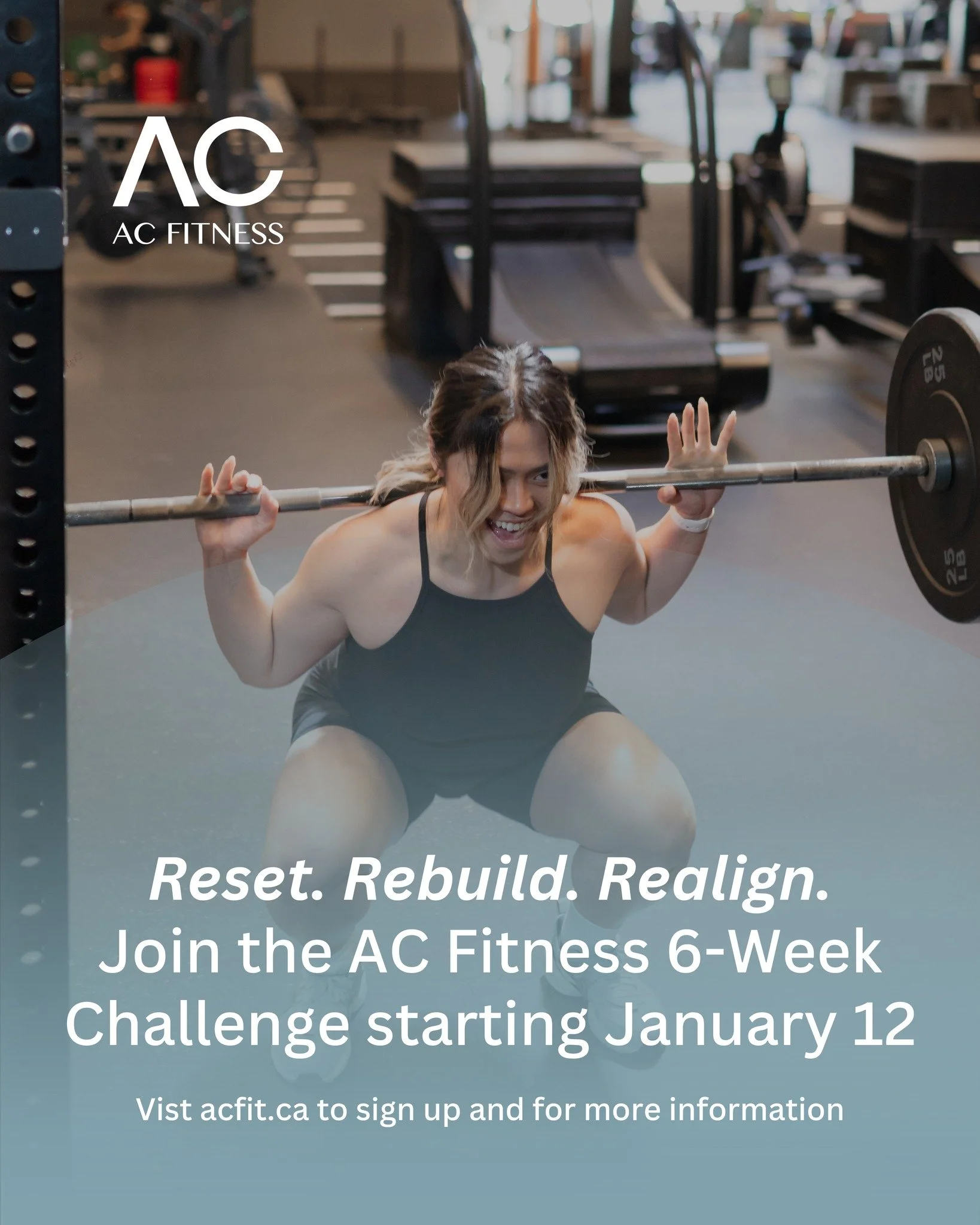 Reset. Rebuild. Realign.
Start the year with intention inside the AC Fitness 6-Week Challenge.

Choose the level of support that fits your lifestyle: from nutrition + accountability to full training and optional coaching.

📅 Starts January 12, 2026
