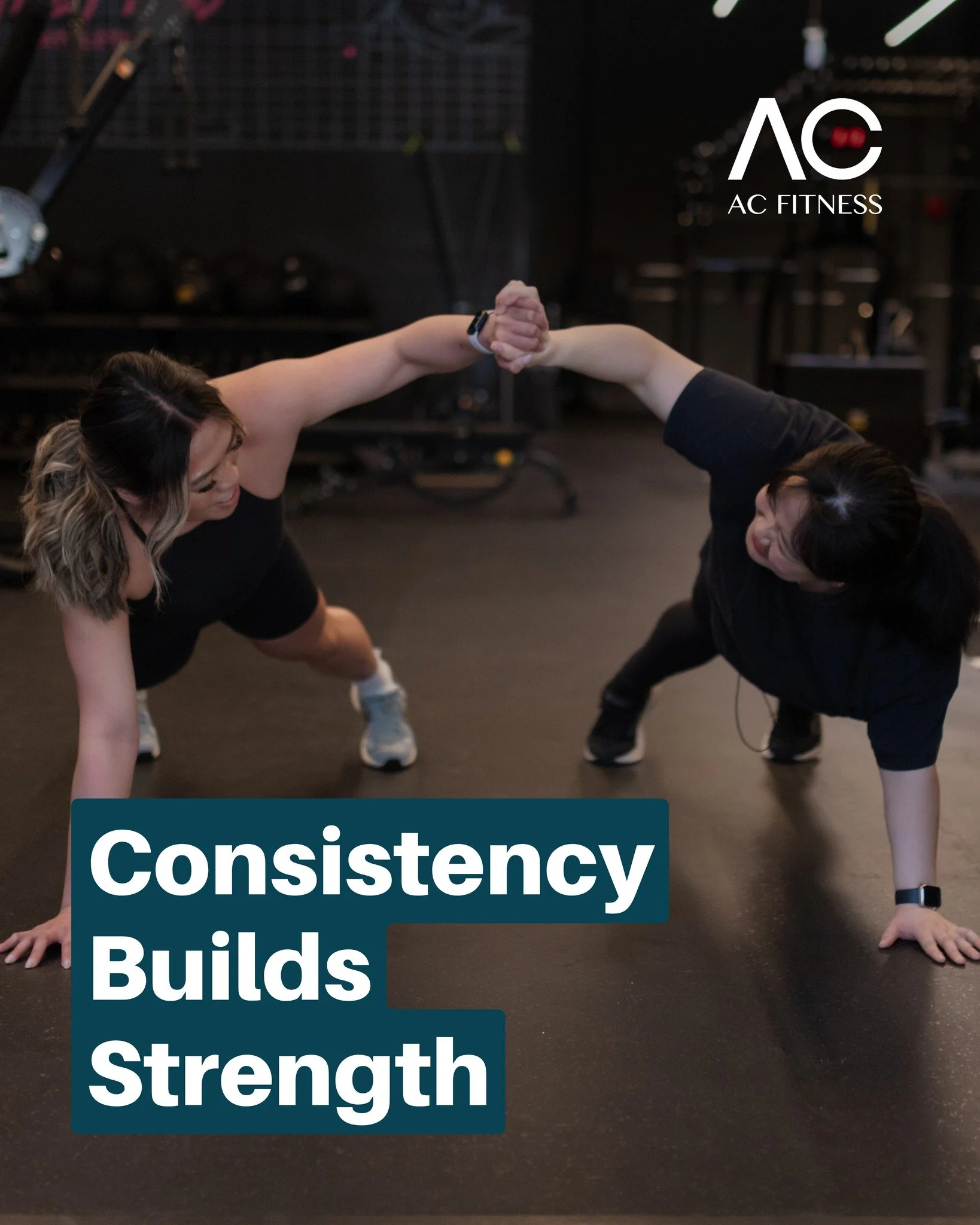 Consistency isn&rsquo;t built from one hard workout.
It comes from the small things you do daily: how you fuel, hydrate, recover, and show up.

At AC Fitness, we focus on habits that support long-term progress, not quick fixes.

Train with purpose. S