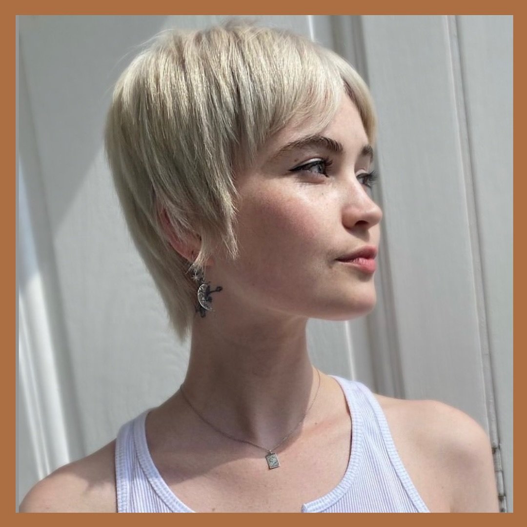 Seeking inspiration from the best ✨🧚🏽 Love this, absolute pixie perfection 🫶🏻

Going short definitely takes guts, but this chop was 100% worth the payoff!&nbsp;

Confidence in a cut. How short would you go? 😉 

PS. Reminder that our colour promo