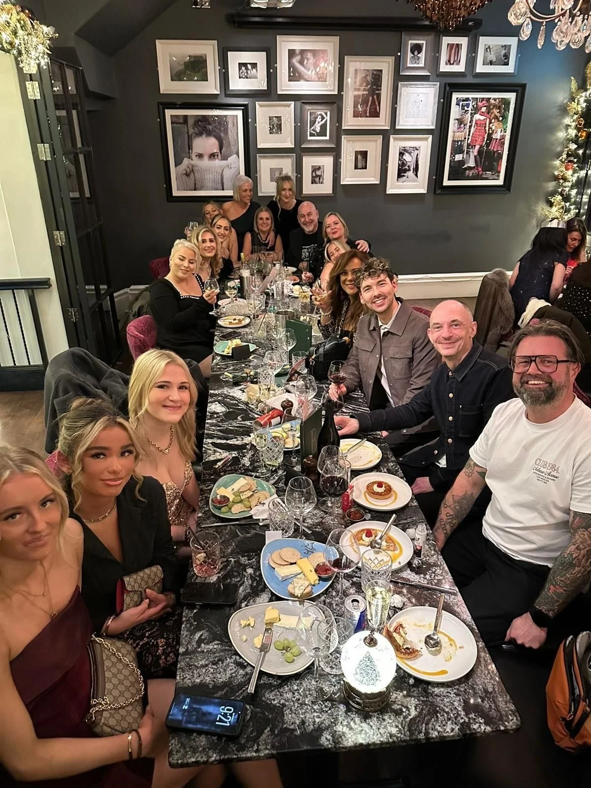 Cheynes Lothian road annual Christmas night out at @blackivy_edin , with our wonderful team❤️🎄