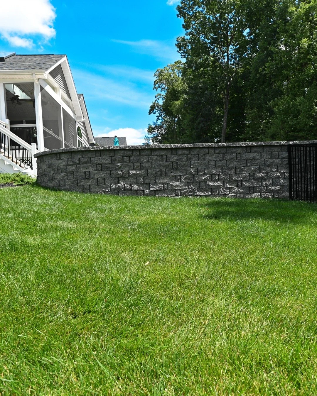 Our retaining walls add structure, privacy, and purpose to your space.

#OakValleyCustomHardscapes #OakValley #PaverPatio #HardscapeDesign #OutdoorLiving #HomeUpgrade #ProjectGallery #Pool #retainingwalls