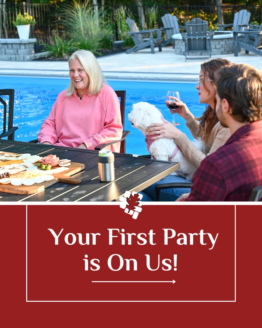 Yes, you read that right&hellip;Your first party&rsquo;s on us!🎉

Kick off your new patio with a celebration to remember. Learn more about the promotion with the link in bio.

#OakValleyCustomHardscapes #OakValley #PaverPatio #HardscapeDesign #Outdo