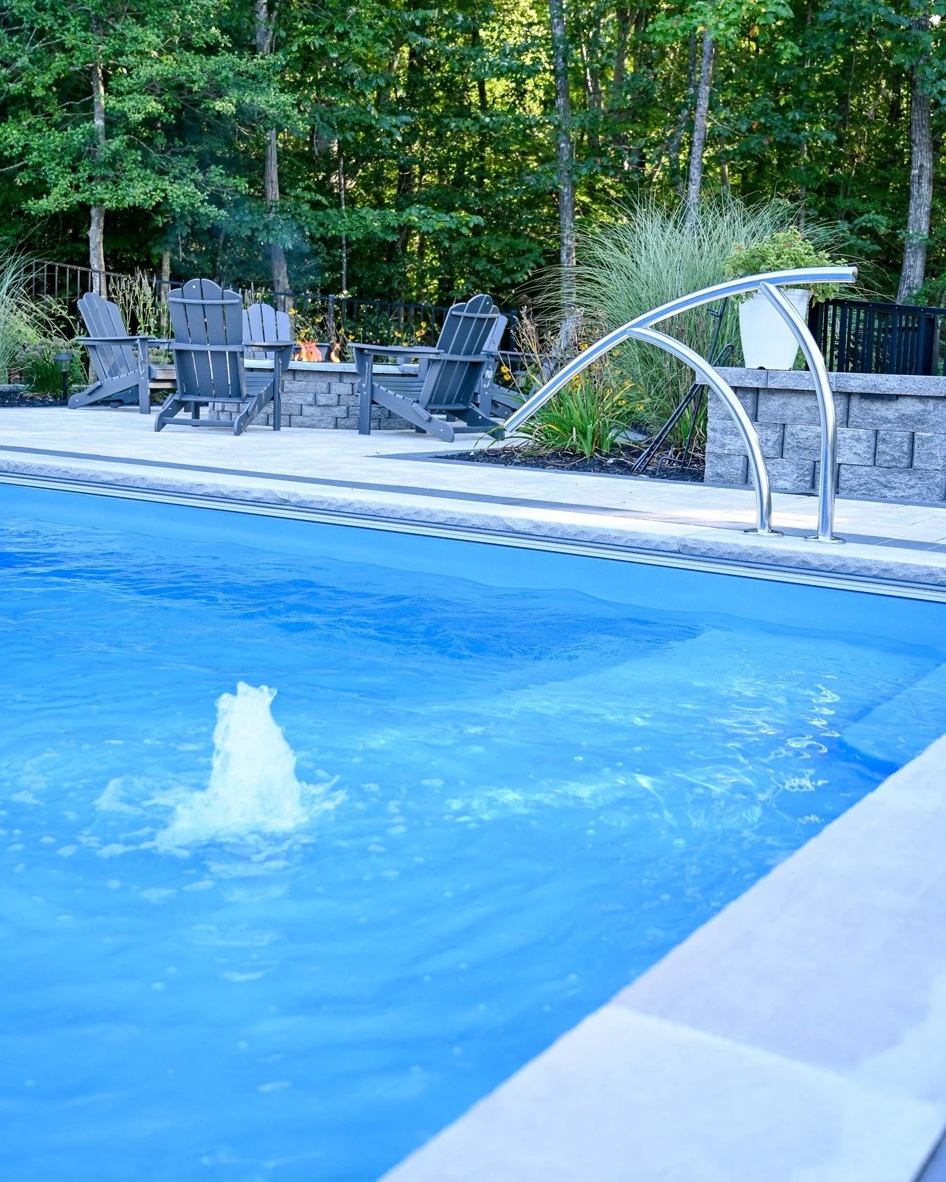 Two elements, one perfect backyard. The calm of flowing water meets the warmth of firelight, designed to bring people together in every season.

Ready to create your own escape? Book your free quote today.

#OakValleyCustomHardscapes #OakValley #Pave