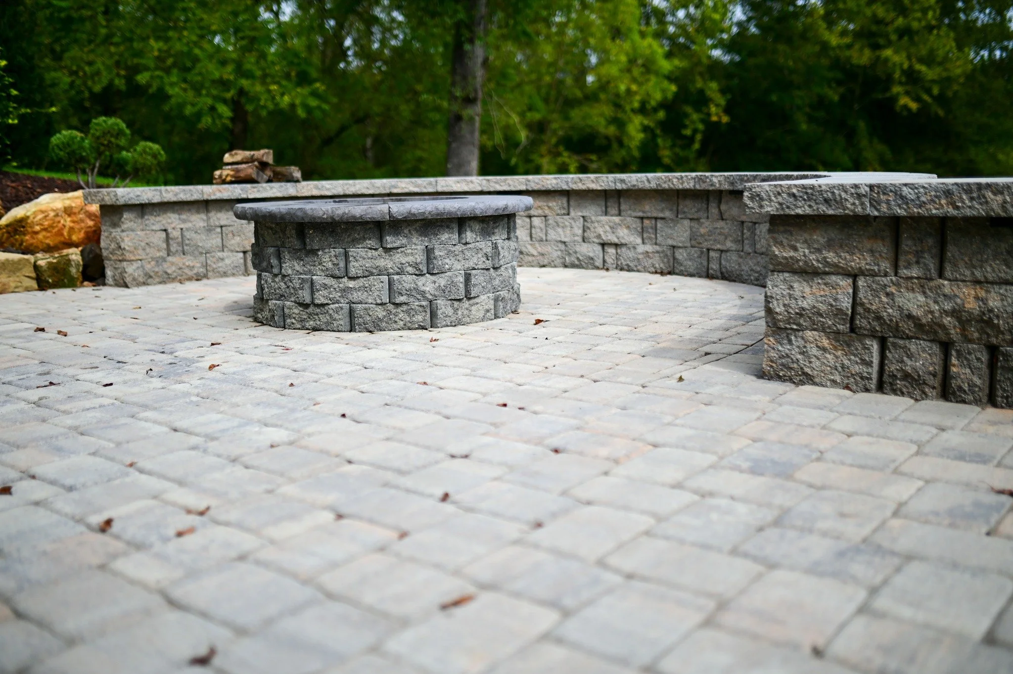 Looking to add warmth and connection to your backyard? 

Read our latest blog, &quot;Create Coziness &amp; Connection: Paver Patios with Fire Pits for Richmond Homes,&quot; with the link in bio.