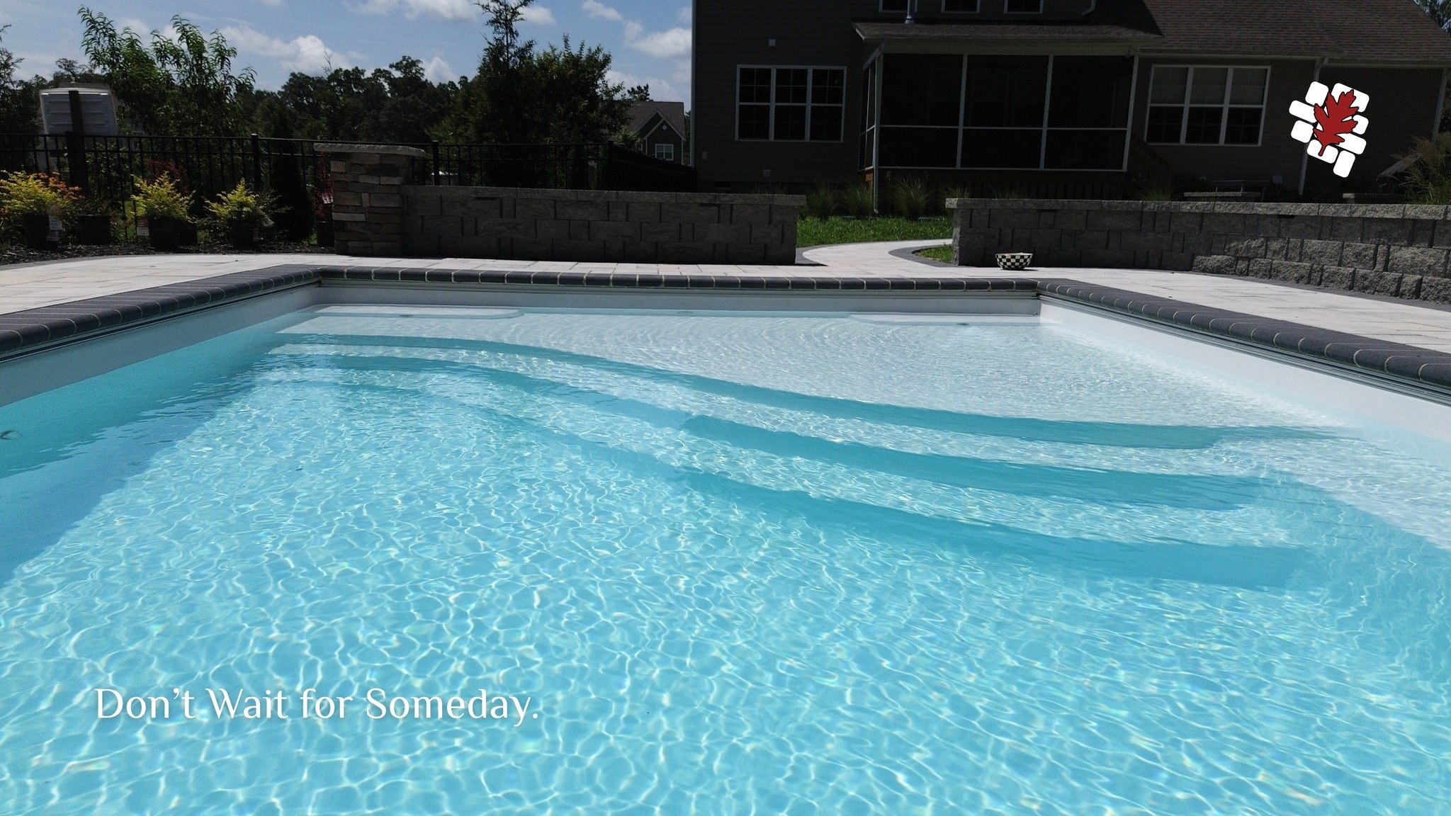 Don&rsquo;t wait for someday.
Dive in with Oak Valley and create the pool you&rsquo;ve been dreaming of. 💧
Contact us today.

#OakValleyCustomHardscapes #OakValley 
#PaverPatio #HardscapeDesign #OutdoorLiving
 #HomeUpgrade #ProjectGallery #Pool
