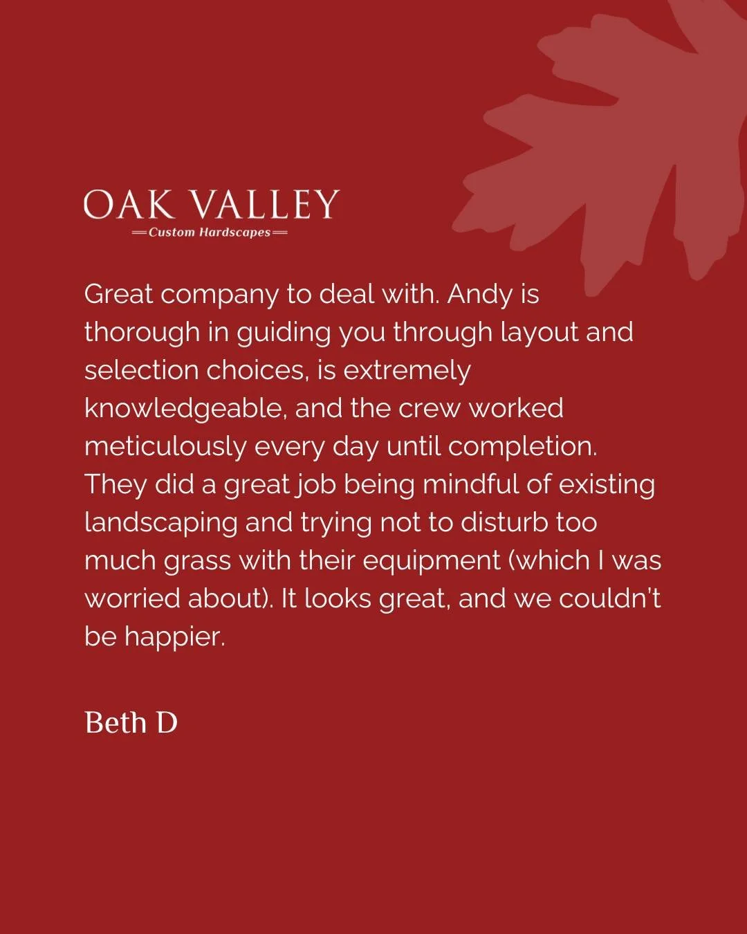 Happy clients, beautiful installations ✅. It&rsquo;s that simple.

#OakValleyCustomHardscapes #OakValley 
#PaverPatio #HardscapeDesign #OutdoorLiving
 #HomeUpgrade #ProjectGallery #Pool