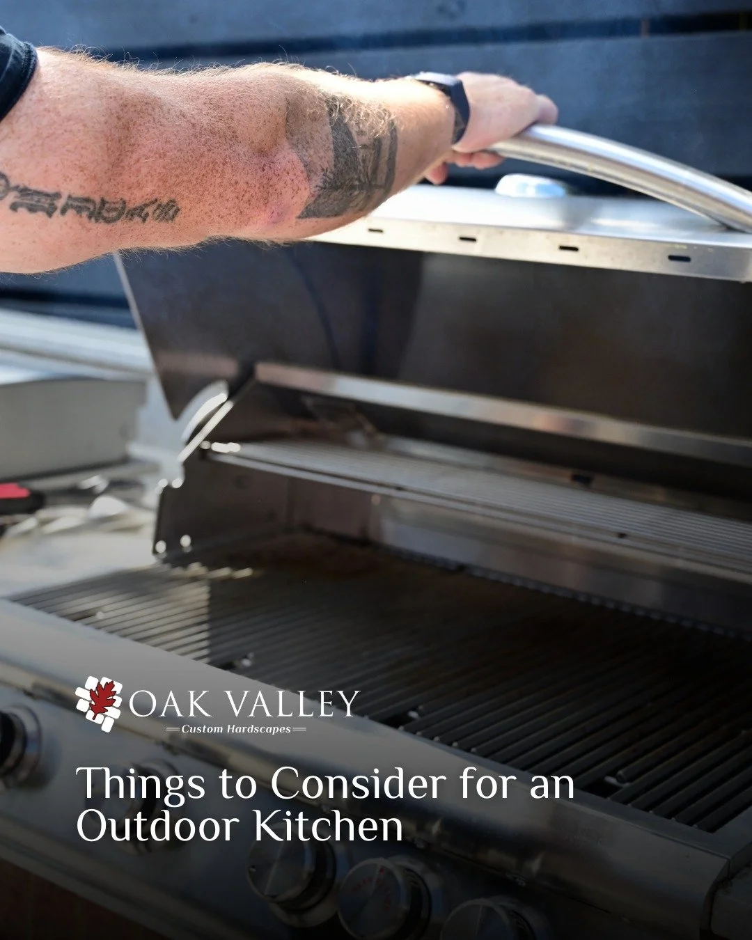 A great outdoor kitchen starts with smart planning. Read our latest blog to learn what to consider before breaking ground. 

#OakValleyCustomHardscapes #OakValley #PaverPatio #HardscapeDesign #OutdoorLiving #HomeUpgrade #ProjectGallery #Pool