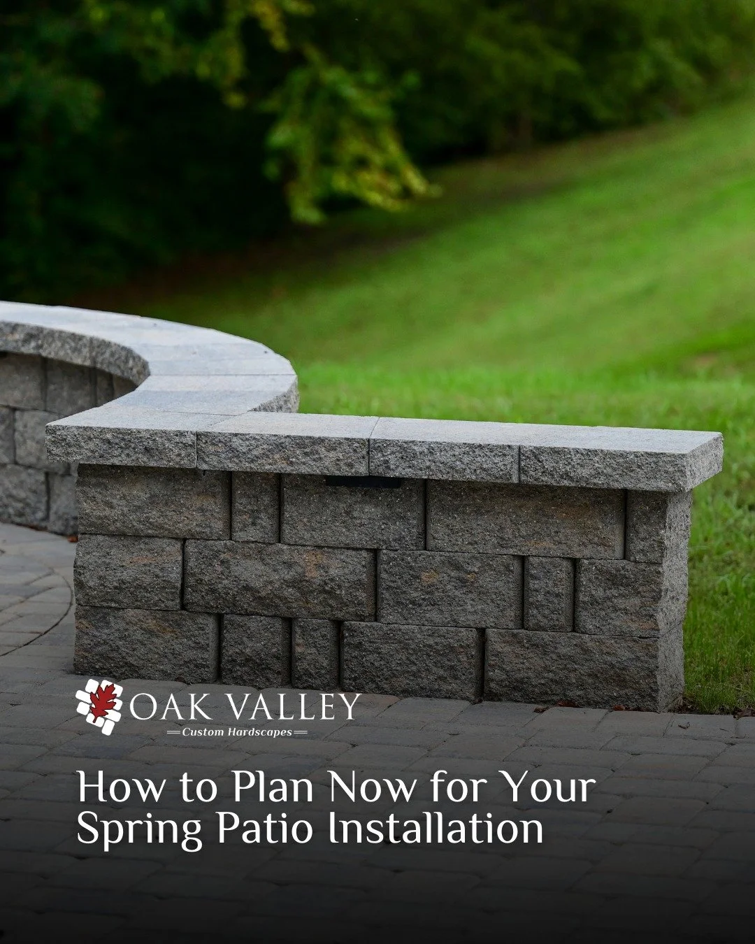 The best patio projects start with a solid plan.  Read with the link in bio.

#OakValleyCustomHardscapes #OakValley #PaverPatio #HardscapeDesign #OutdoorLiving #HomeUpgrade #ProjectGallery #Pool