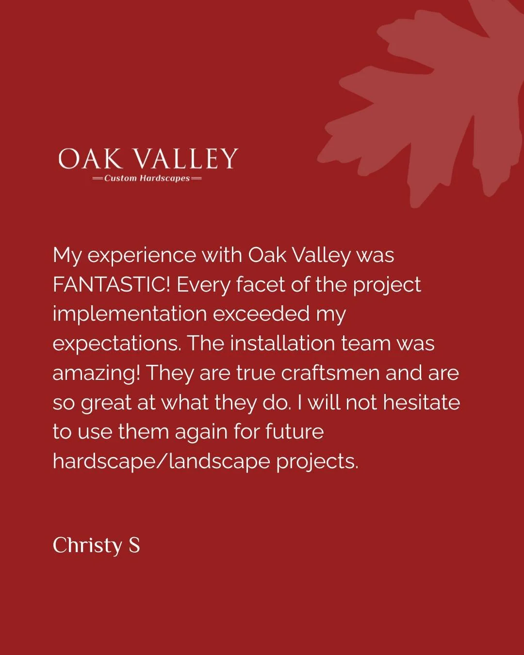 Another happy homeowner! Ready to transform your outdoor space?