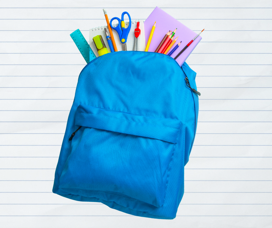 Blessing of the Backpacks!