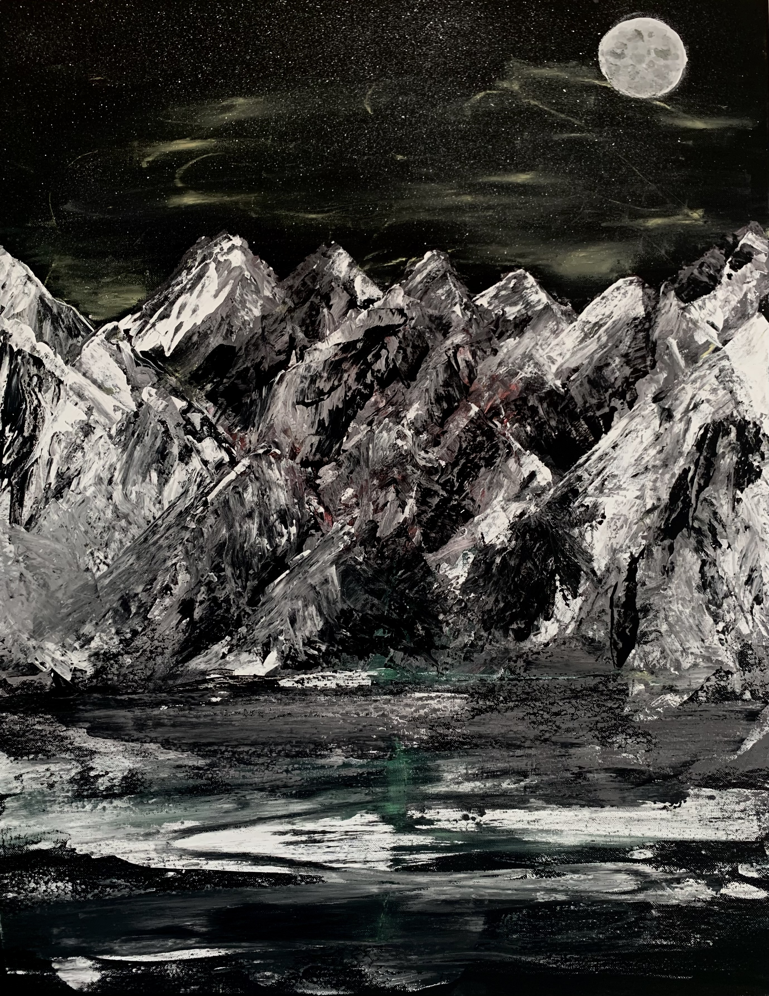 Moonlit Mountains