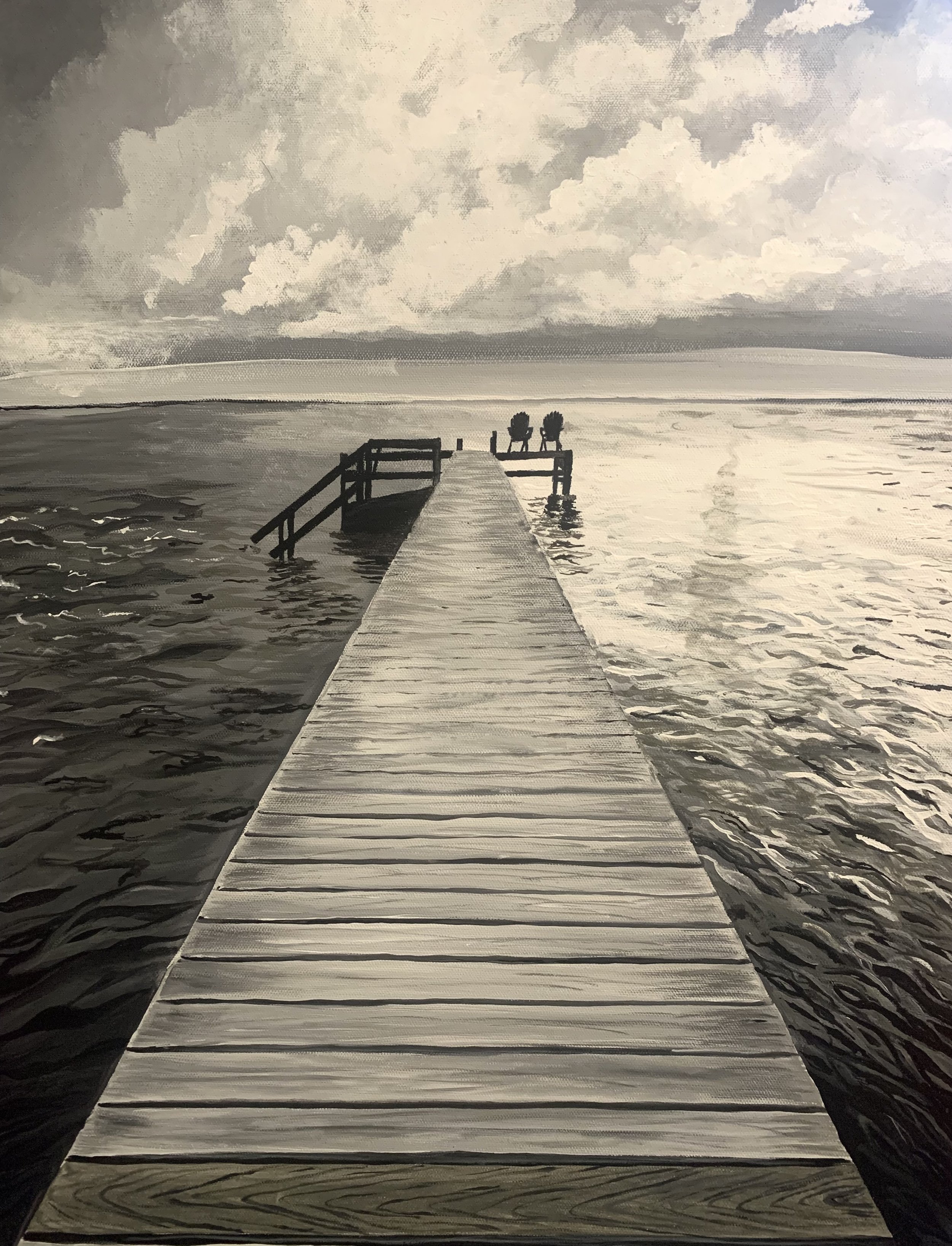 The Dock
Commission 14x18 inch Acrylic on canvas