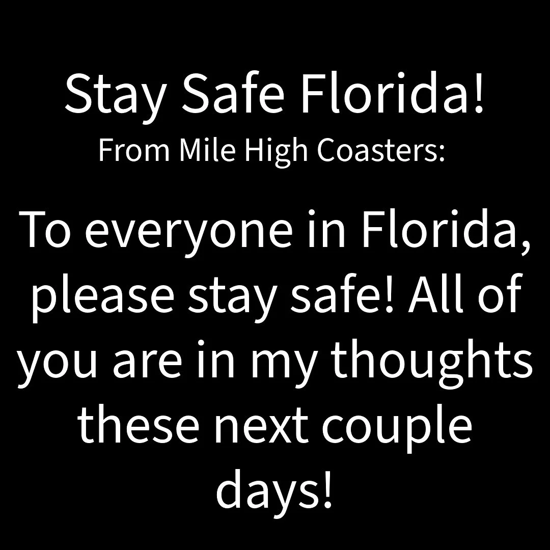 To everyone in Florida, please stay safe! You are all in our thoughts for these next couple of days! #staysafeflorida