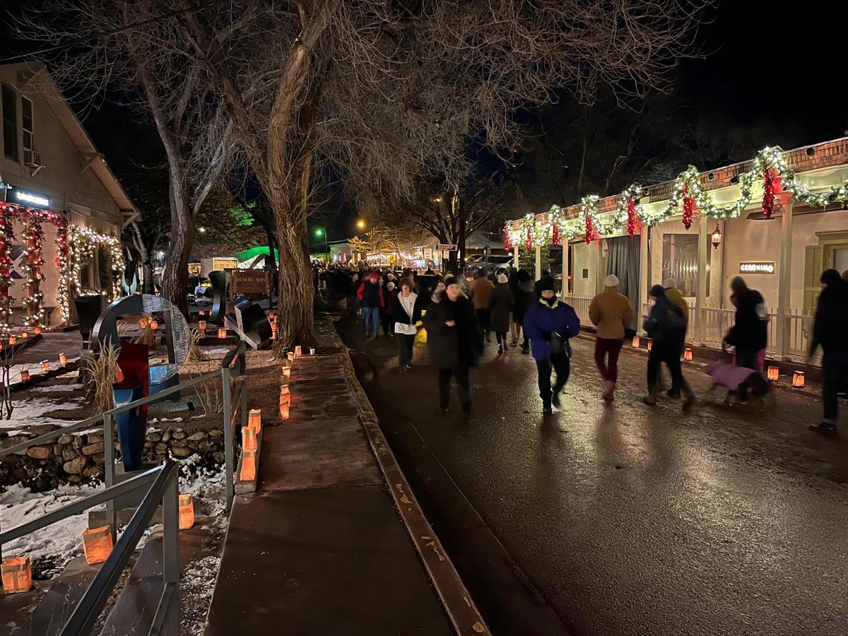 Christmas Even Farolito Walk