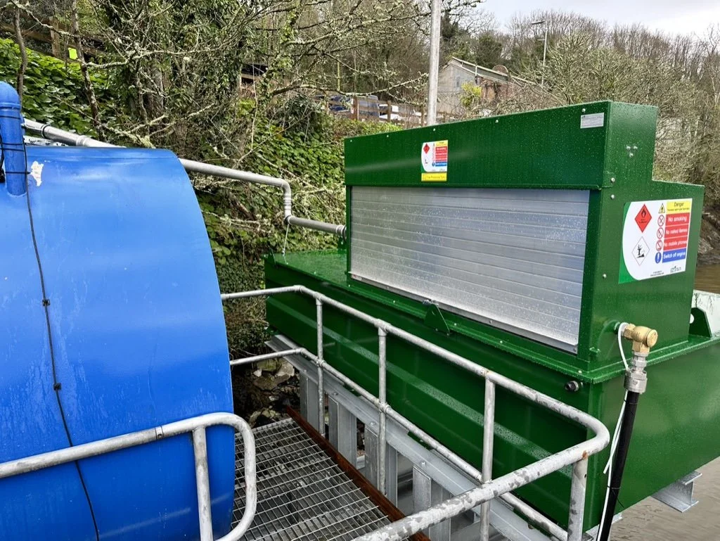 Above-Ground Petrol Tank and Fuel System Installation for Fowey Harbour