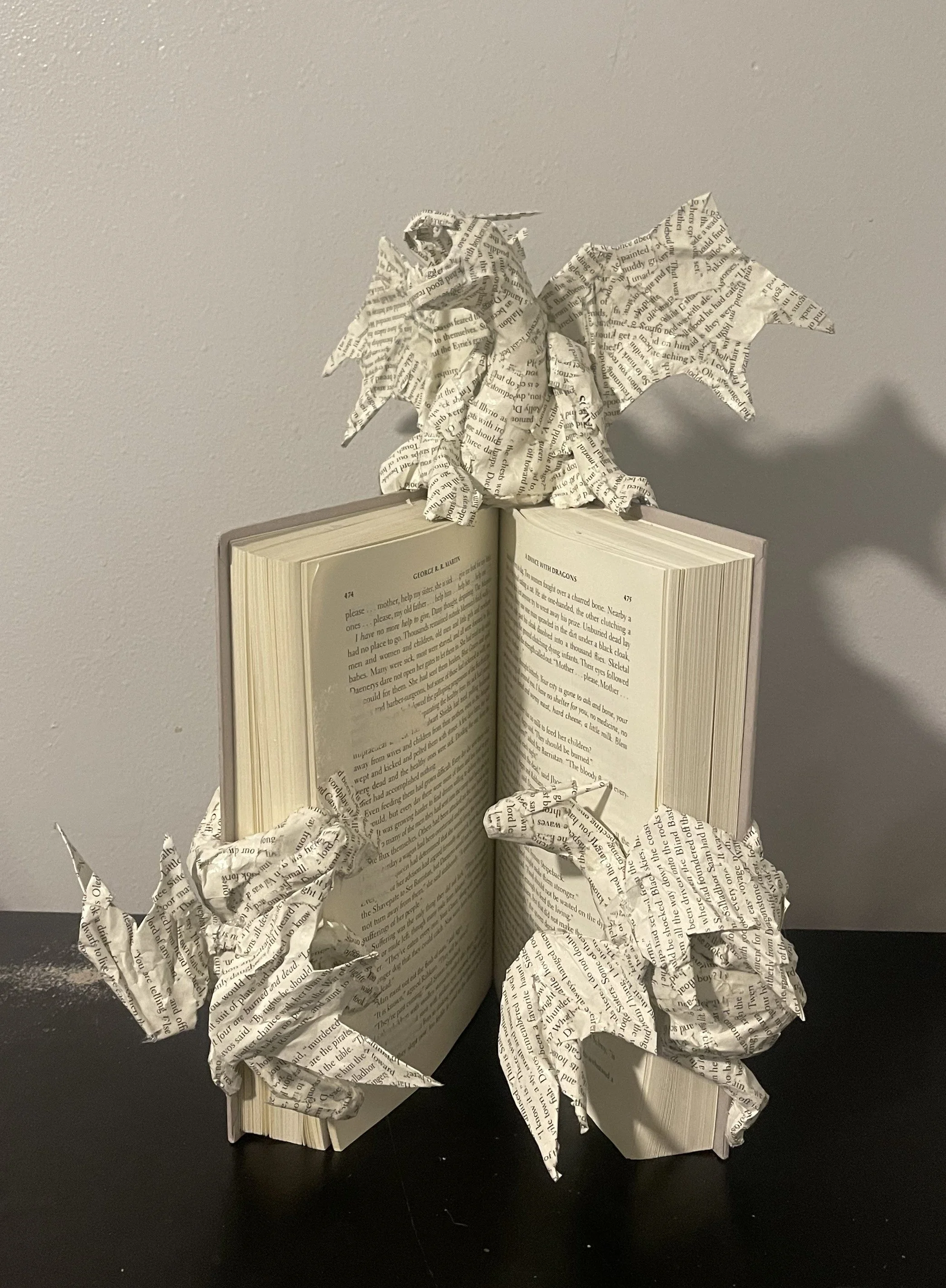 A Dance with Dragons.Savannah James.Paper.15x12.5x7.5inch.$1300.jpg