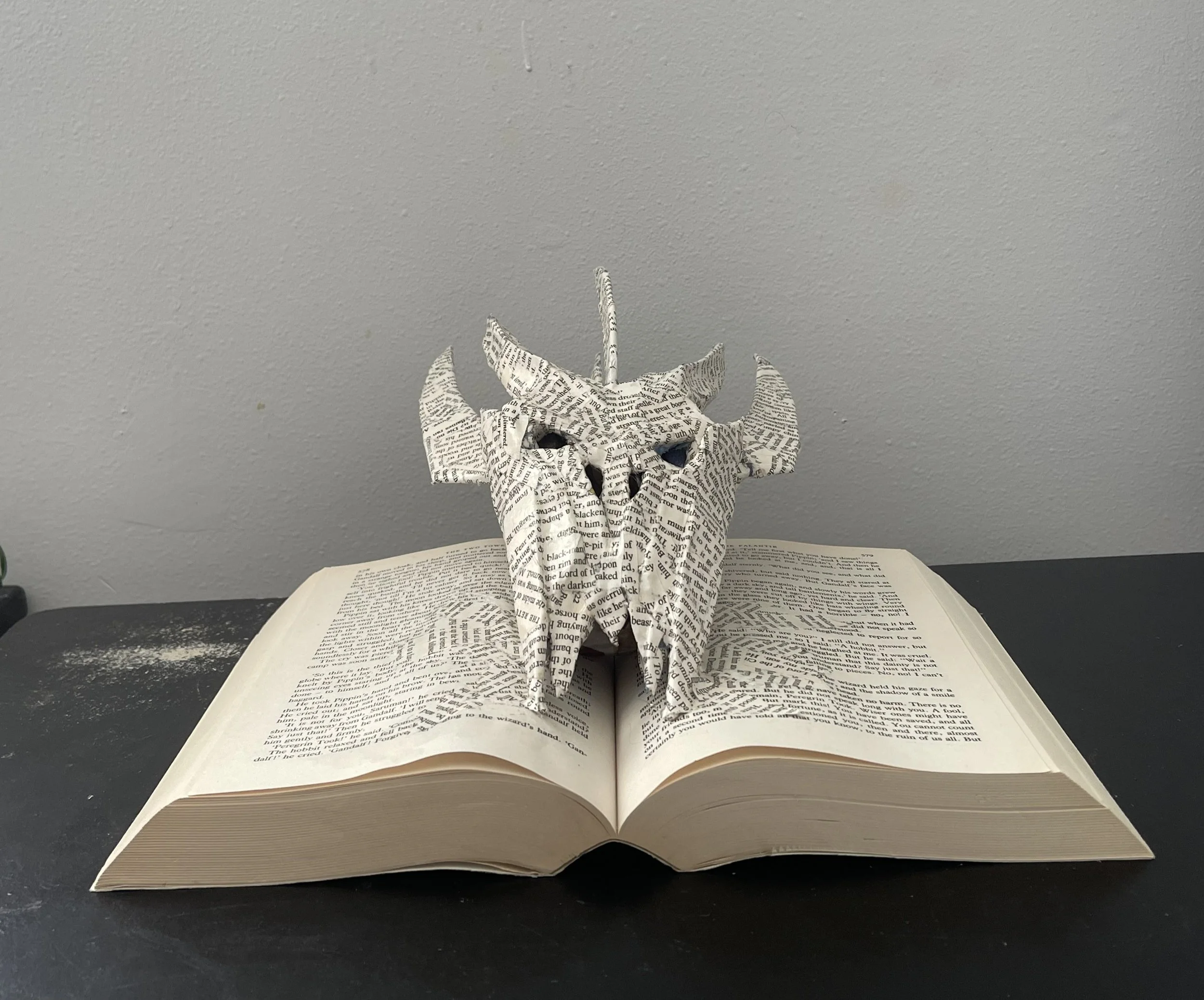 Dominion of Torment.Savannah James.Paper.12.5x12.5x6.5inch.$300.jpg