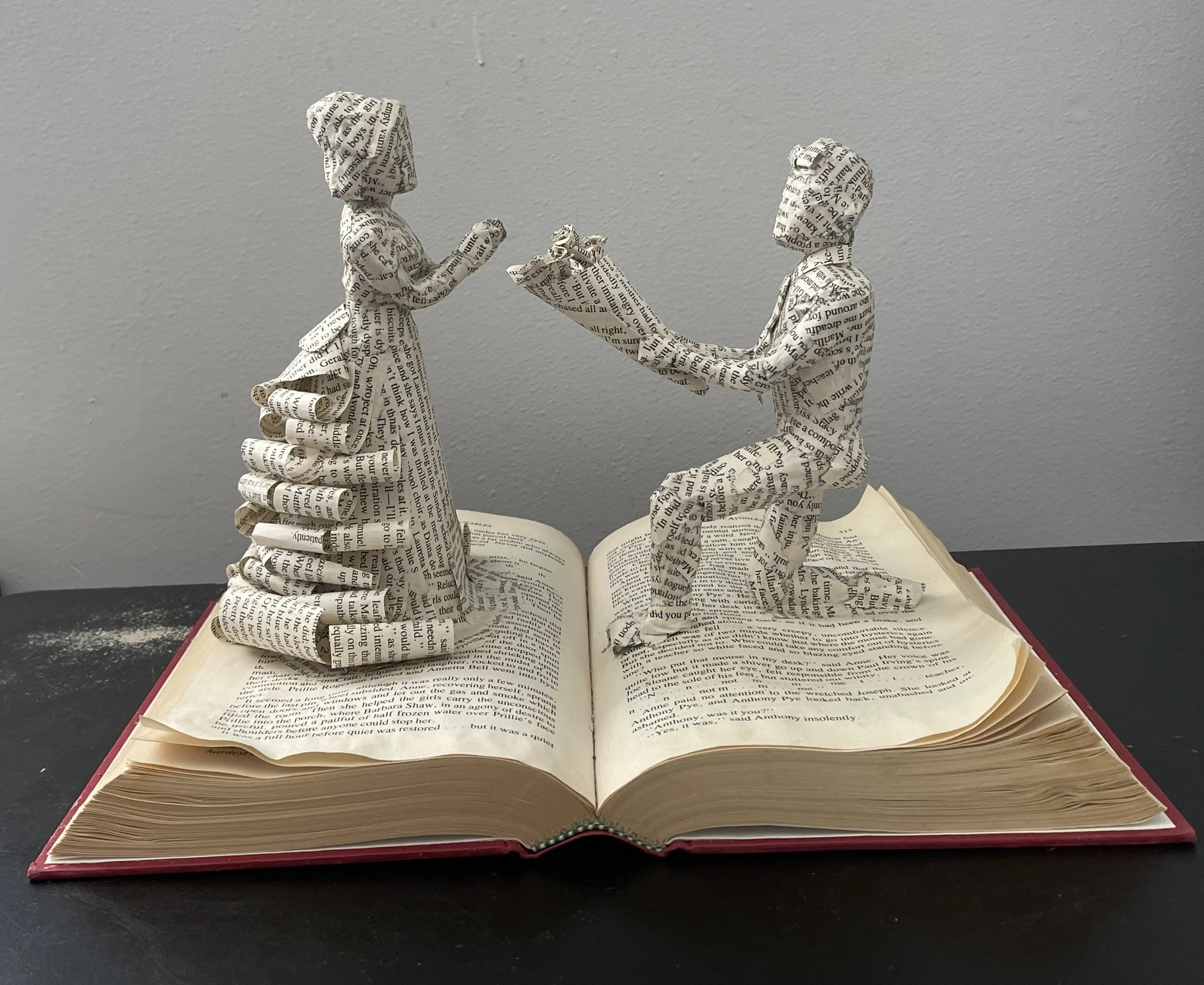 Love Story.Savannah James.Paper.14x9.5x9.5inch.$2000.jpg
