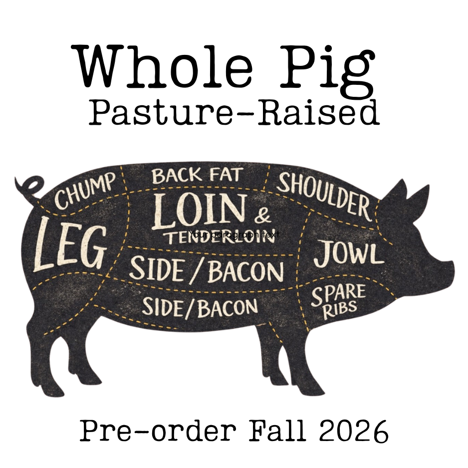 Whole Pasture-Raised Pig