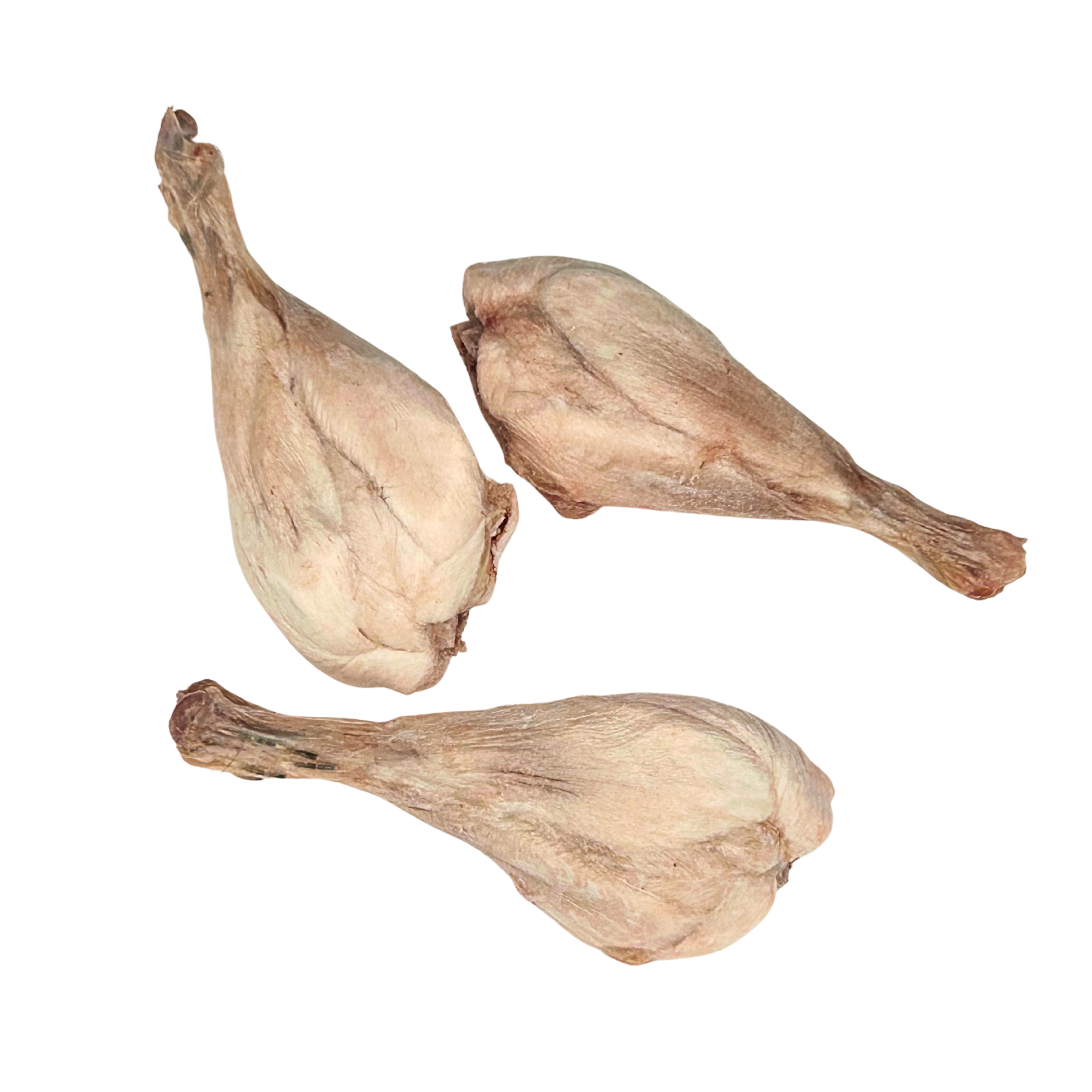 Freeze dried quail leg pieces for cats and dogs