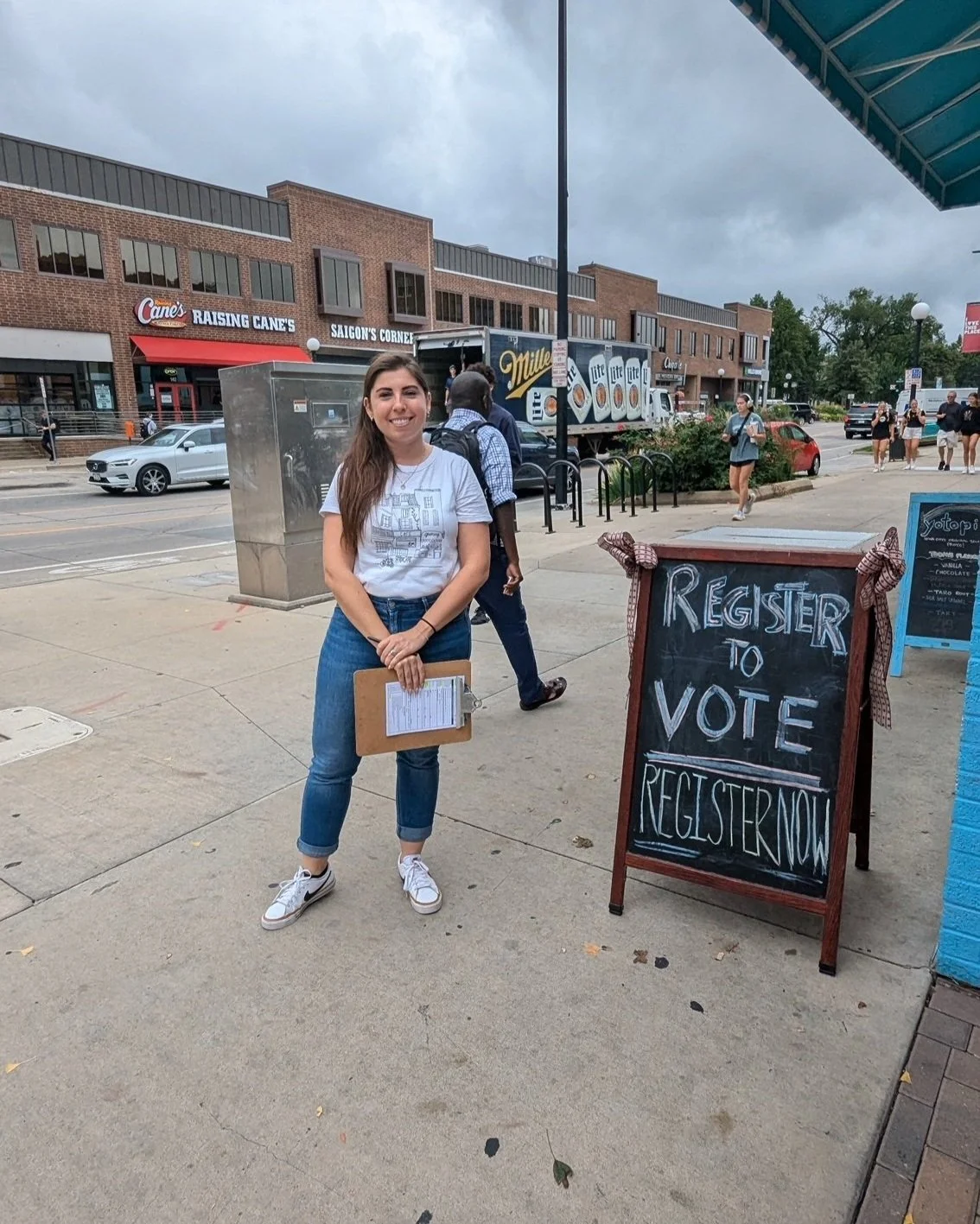 Jessica Andino Registered to Vote