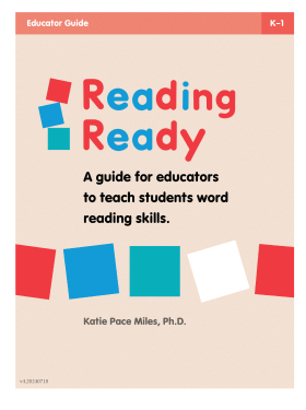 The Reading Institute: Reading Ready, Reading Go K-2 Interventions and ...