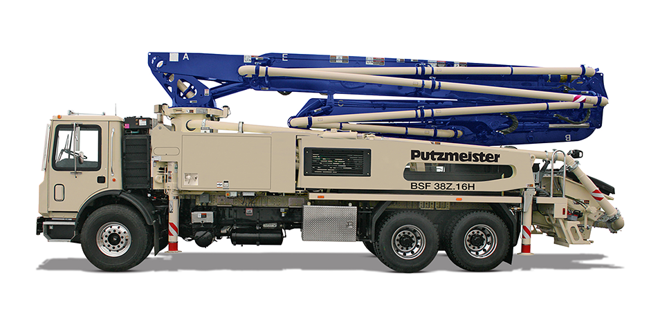 An image of 38 Meter Boom Pump - Putzmeister