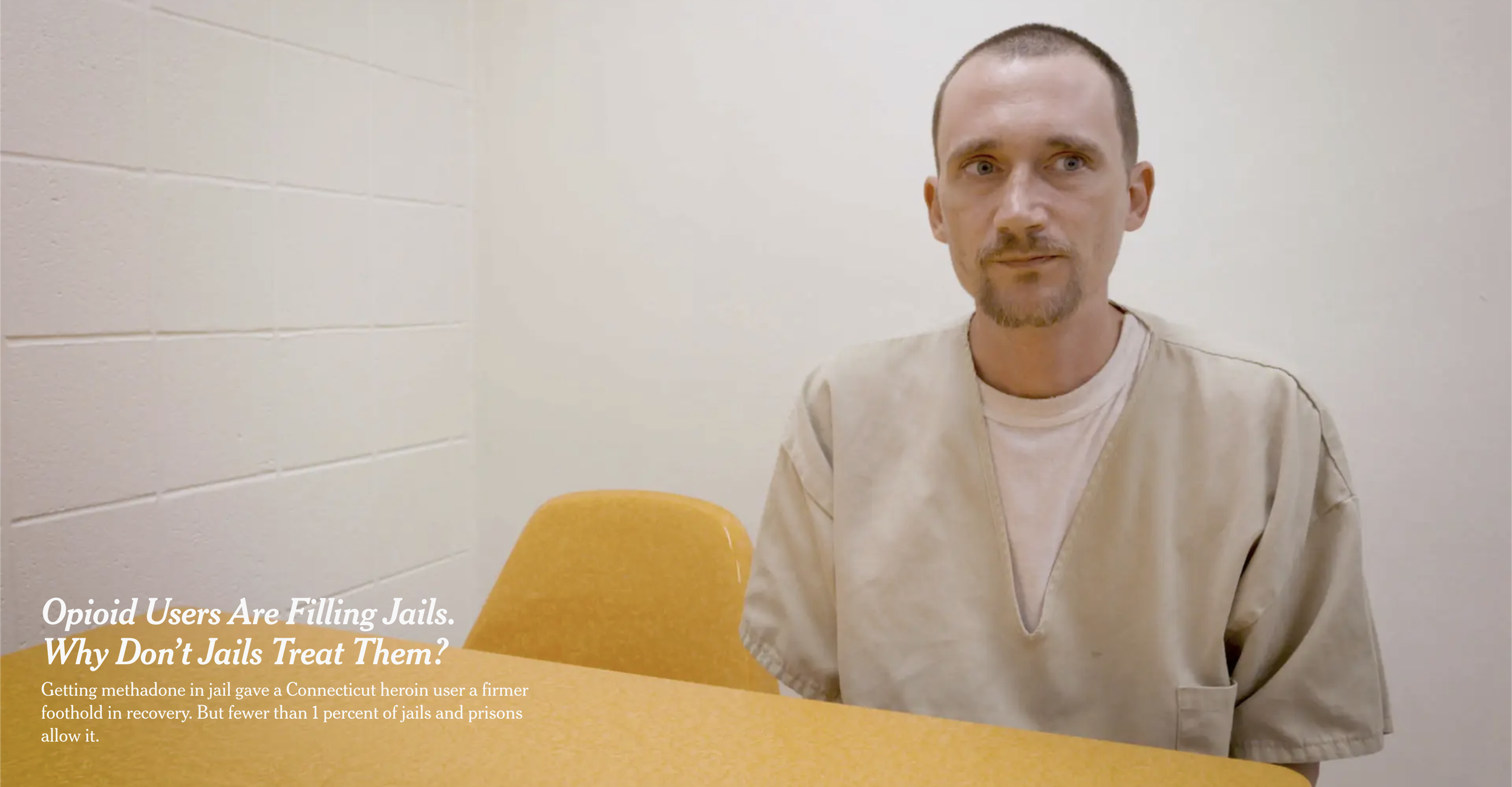 Opioid Users Are Filling Jails. Why Don’t Jails Treat Them?